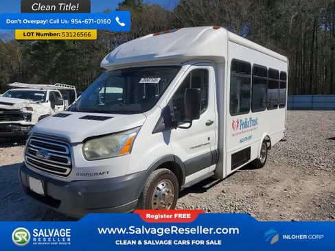 Used 2016 Ford Transit 350 138 DRW w/ Shuttle Bus Prep Package RWD image 3