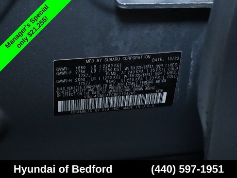Used 2024 Subaru Outback Premium AWD/4WD image 22
