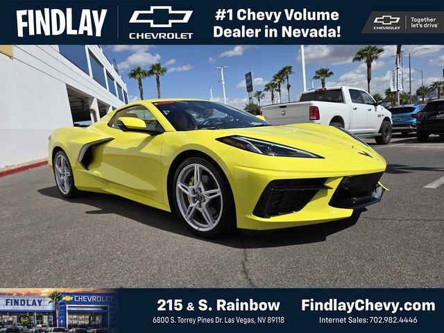 Certified 2021 Chevrolet Corvette Stingray Premium Conv w/ 3LT RWD image 1