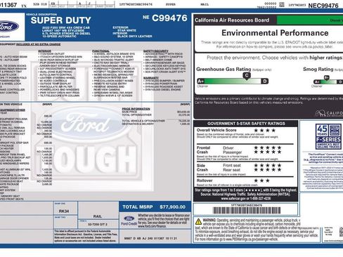 Used 2022 Ford F250 Lariat w/ Lariat Ultimate Package image 6