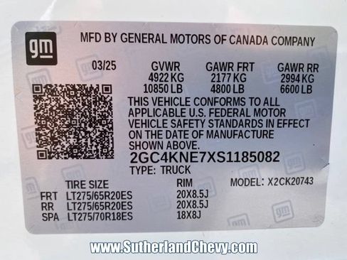 Used 2025 Chevrolet Silverado 2500 LT w/ All Star Edition AWD/4WD image 54