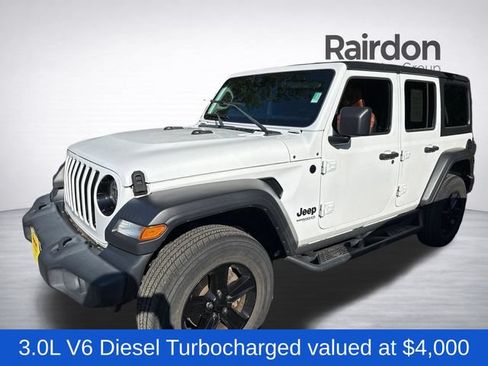 Used 2020 Jeep Wrangler Unlimited Sport AWD/4WD image 3