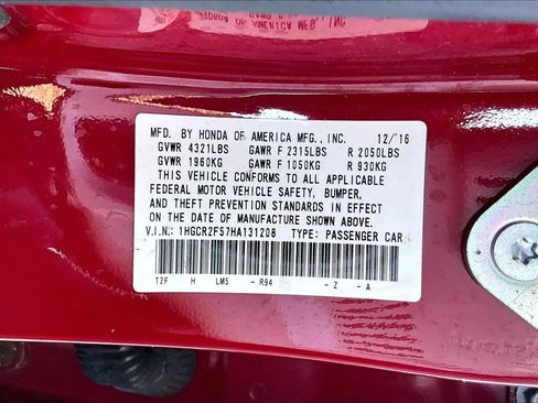 Used 2017 Honda Accord Sport image 16