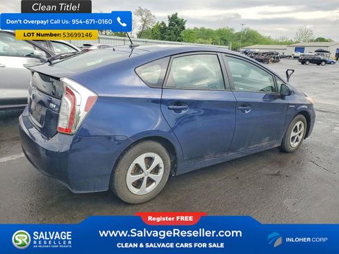 Used 2012 Toyota Prius Four w/ Deluxe Solar Roof Pkg FWD image 4