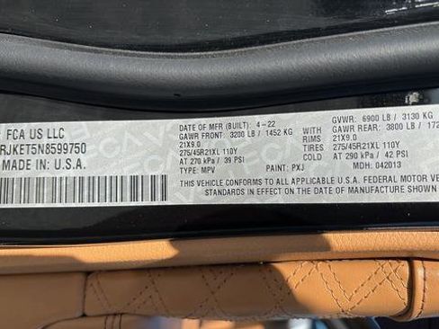 Used 2022 Jeep Grand Cherokee L Summit AWD/4WD image 19