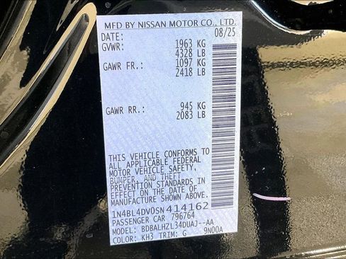 Certified 2025 Nissan Altima 2.5 SV w/ SV Premium Package FWD image 45