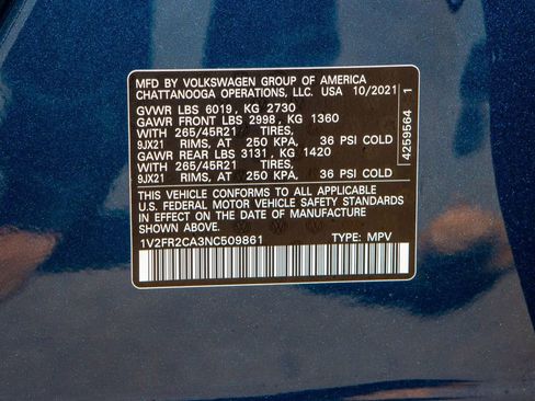 Used 2022 Volkswagen Atlas SEL Premium image 41