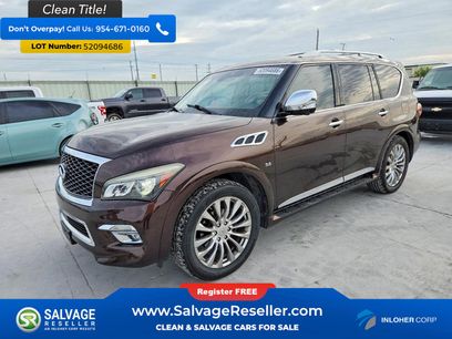 Used 2017 INFINITI QX80 2WD w/ Deluxe Technology Package