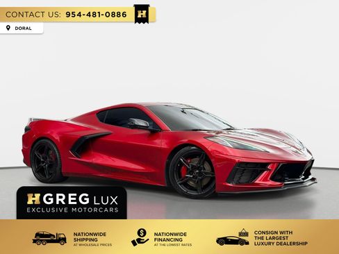 Used 2024 Chevrolet Corvette Stingray Coupe w/ Z51 Performance Package RWD image 1