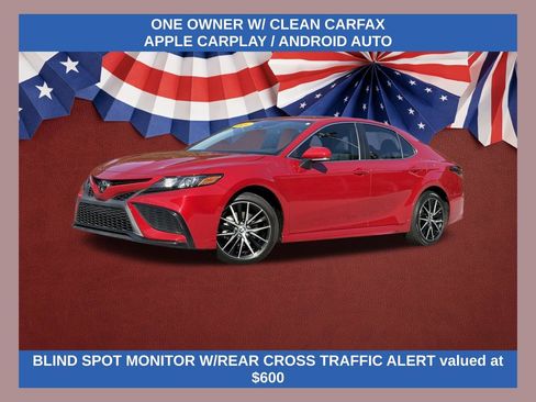 Used 2024 Toyota Camry SE FWD image 1