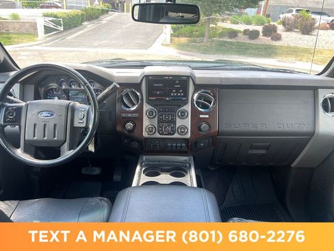 Used 2015 Ford F350 Lariat w/ Lariat Ultimate Package AWD/4WD image 12