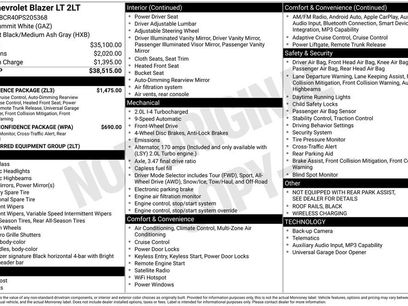 Certified 2023 Chevrolet Blazer LT w/ Convenience Package