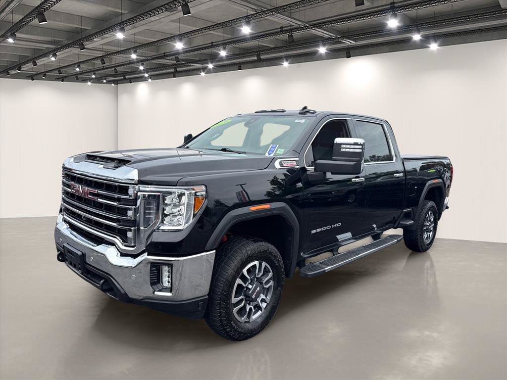 Used 2021 GMC Sierra 2500 SLT w/ SLT Premium Package AWD/4WD image 3