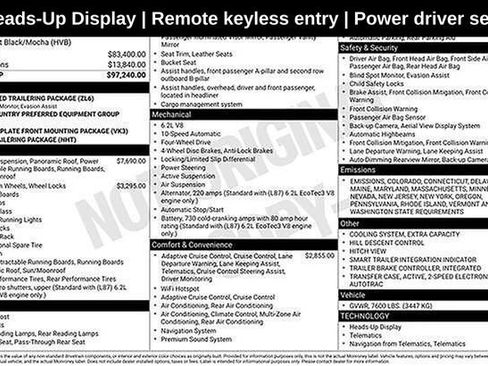 New 2026 Chevrolet Tahoe High Country AWD/4WD image 11