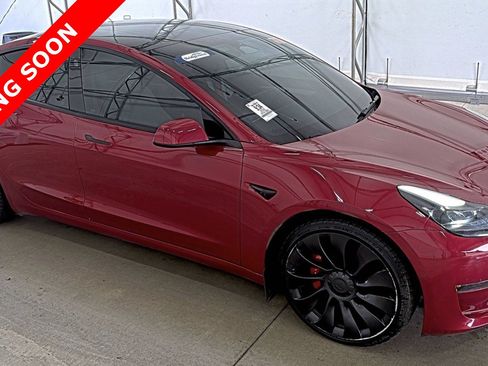 Used 2022 Tesla Model 3 Performance AWD/4WD image 3