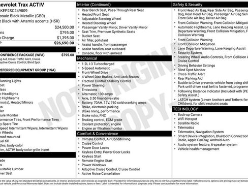 Used 2025 Chevrolet Trax ACTIV w/ Driver Confidence Package FWD image 6