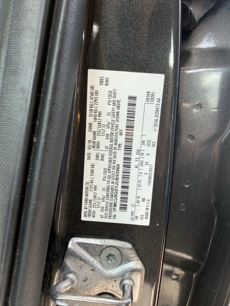 Used 2018 Ford Escape SE AWD/4WD image 22