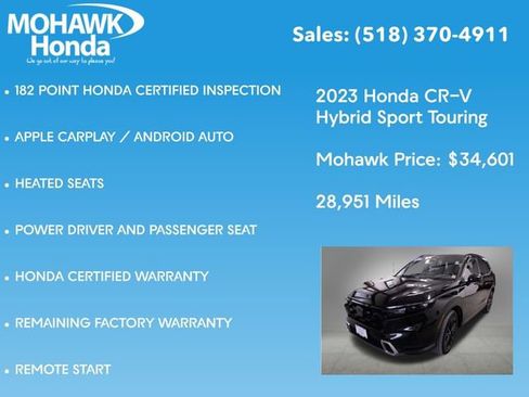 Certified 2023 Honda CR-V Sport Touring image 16