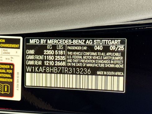 New 2026 Mercedes-Benz C 43 AMG 4MATIC Sedan image 30