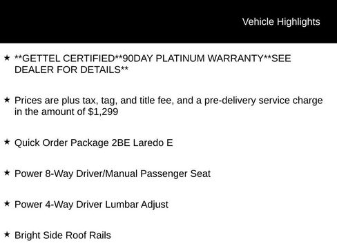 Used 2019 Jeep Grand Cherokee Laredo RWD image 11