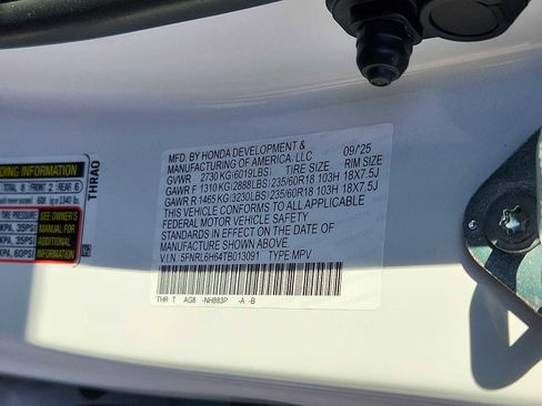 Certified 2026 Honda Odyssey EX-L image 27