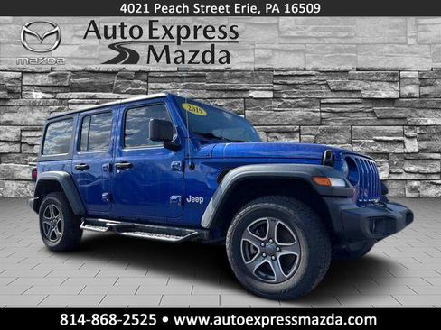 Used 2019 Jeep Wrangler Unlimited Sport S image 1