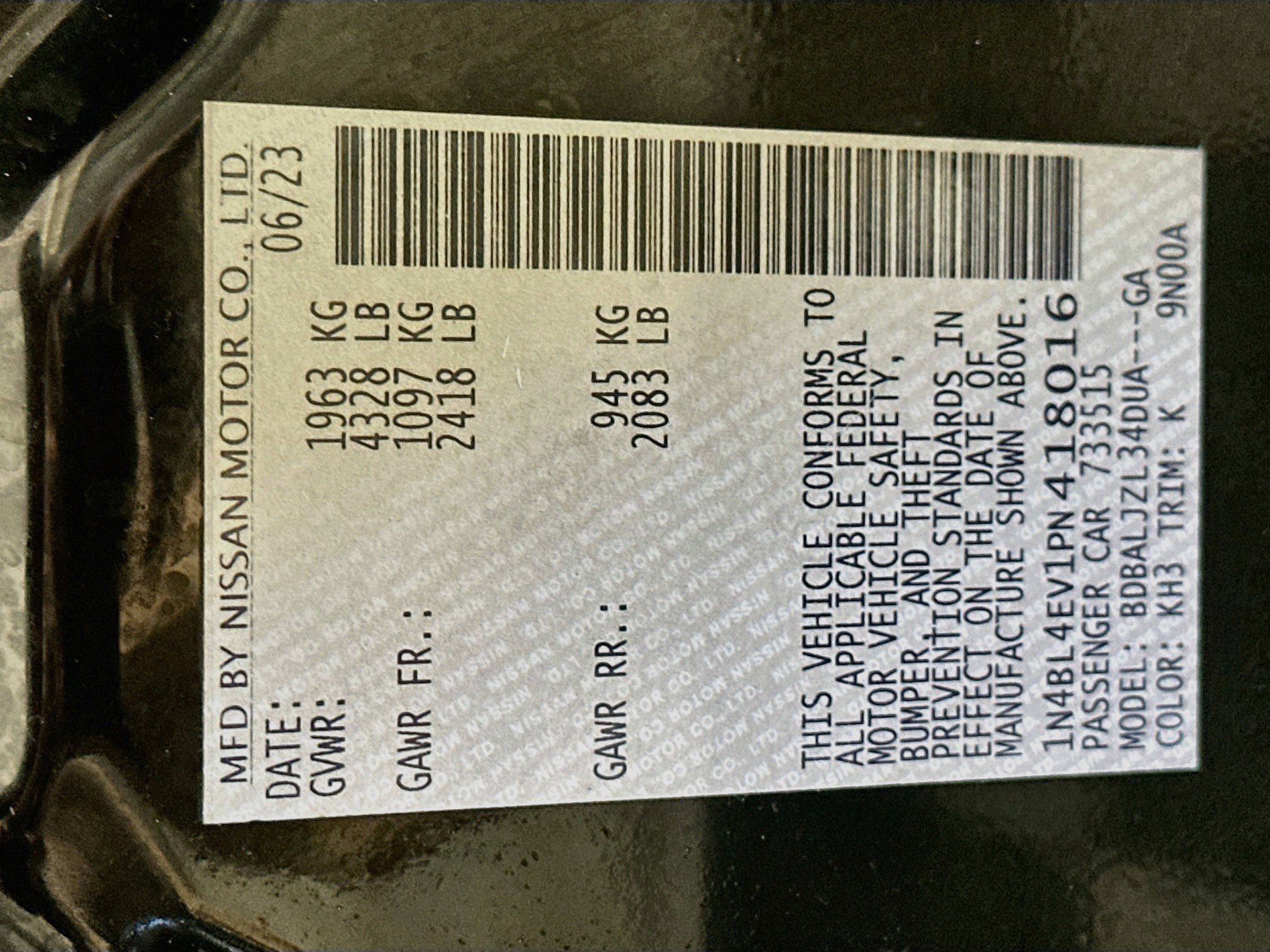 Used 2023 Nissan Altima 2.5 SL FWD image 12