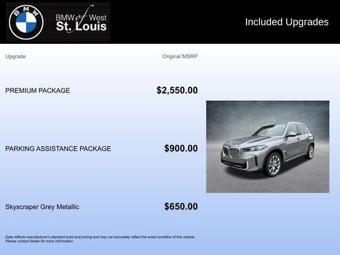 Used 2024 BMW X5 xDrive40i w/ Premium Package AWD/4WD image 20