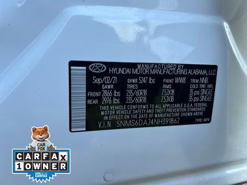 Used 2022 Hyundai Santa Fe SEL w/ Convenience Package image 36