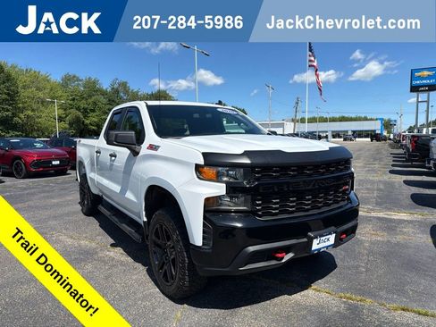 Used 2020 Chevrolet Silverado 1500 Custom Trail Boss w/ Custom Convenience Package AWD/4WD image 1
