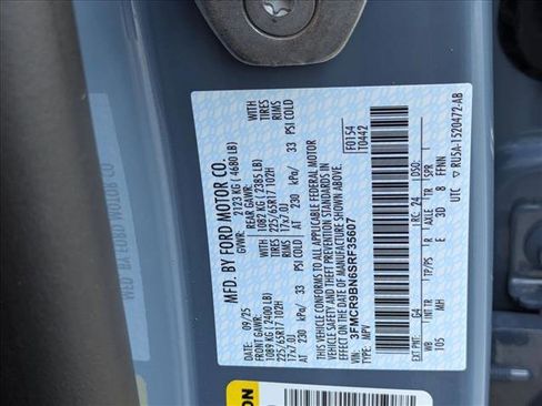 New 2025 Ford Bronco Sport Big Bend w/ Black Appearance Package image 17