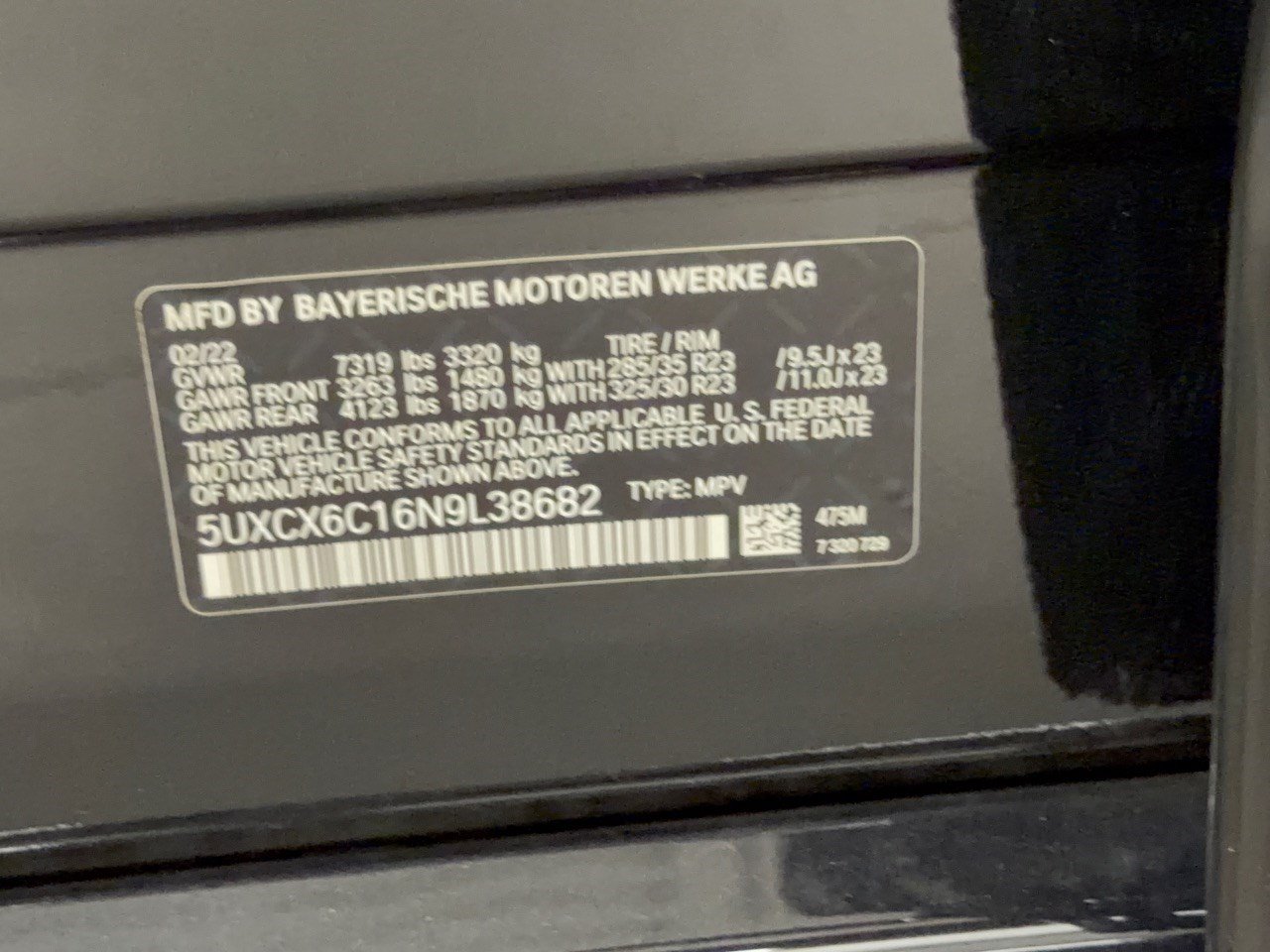 Used 2022 BMW ALPINA XB7 AWD/4WD image 32