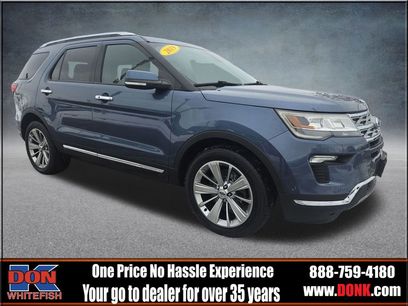 Used 2019 Ford Explorer Limited w/ Ford Safe & Smart Package