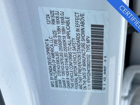 Certified 2025 Honda Pilot EX-L image 36