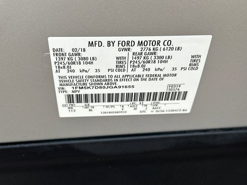 Used 2018 Ford Explorer XLT FWD image 35