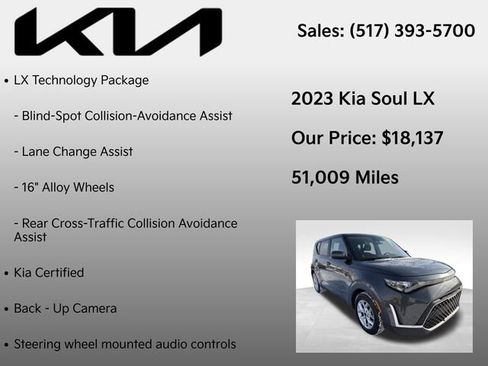 Used 2023 Kia Soul LX w/ Option Group 015 image 5