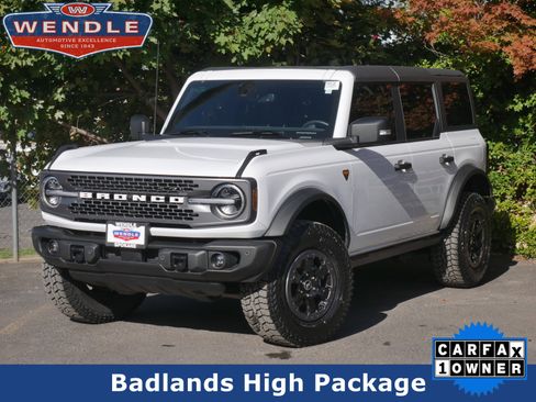 Certified 2022 Ford Bronco Badlands image 1