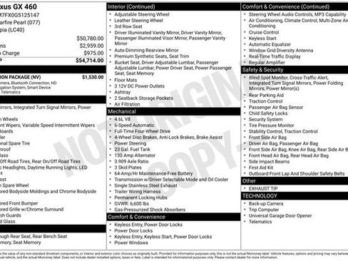 Used 2016 Lexus GX 460 w/ Navigation Package image 6