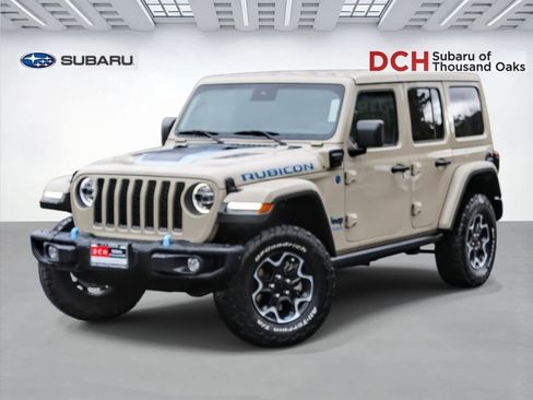 Used 2022 Jeep Wrangler Unlimited Rubicon 4xe w/ Steel Bumper Group image 1