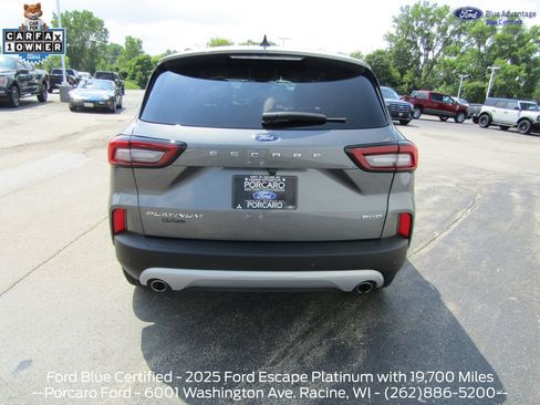 Certified 2025 Ford Escape Platinum AWD/4WD image 8