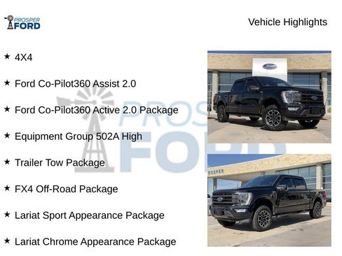 Used 2021 Ford F150 Lariat w/ Equipment Group 502A High image 5
