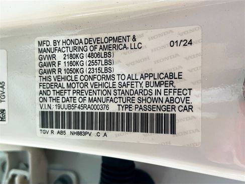 Used 2024 Acura TLX w/ Technology Package image 33