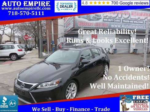 Used 2017 Lexus CT 200h w/ Navigation System Package image 1