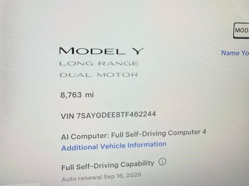 Used 2026 Tesla Model Y Long Range AWD/4WD image 25