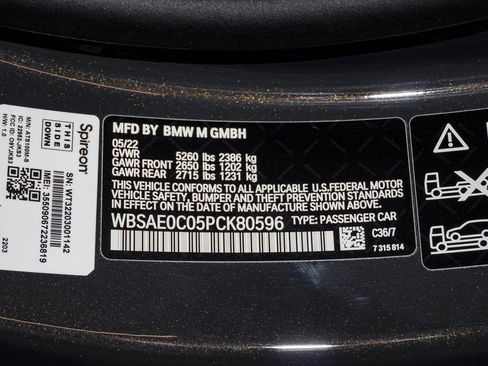 Used 2023 BMW M8 Competition w/ M Carbon Exterior Package AWD/4WD image 34