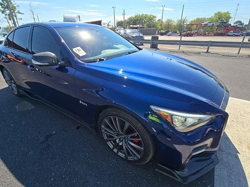 Used 2019 INFINITI Q50 Red Sport 400 w/ Sensory Package image 9