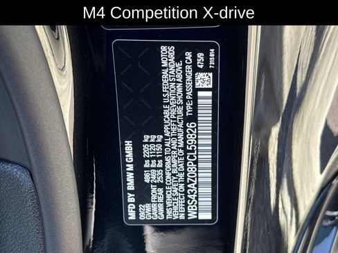 Used 2023 BMW M4 xDrive Competition AWD/4WD image 28