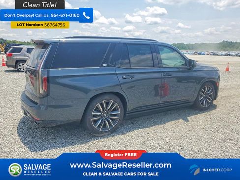 Used 2021 Cadillac Escalade Sport w/ Driver Assist Tech Package AWD/4WD image 4