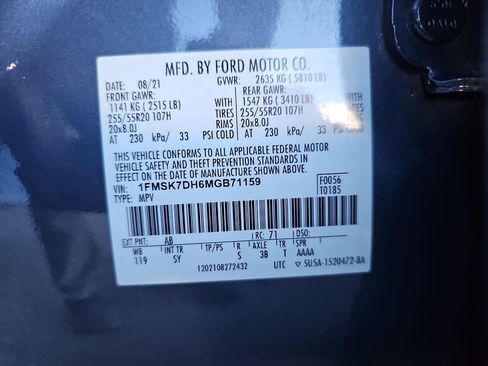Used 2021 Ford Explorer XLT w/ Equipment Group 202A RWD image 24