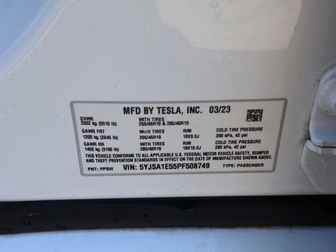 Used 2023 Tesla Model S Standard Range image 56